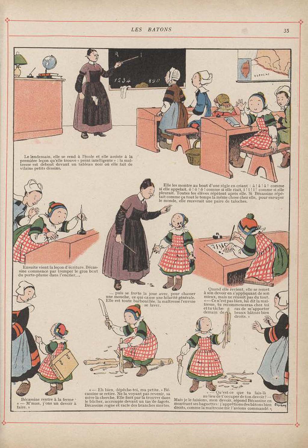 L'enfance de Bécassine