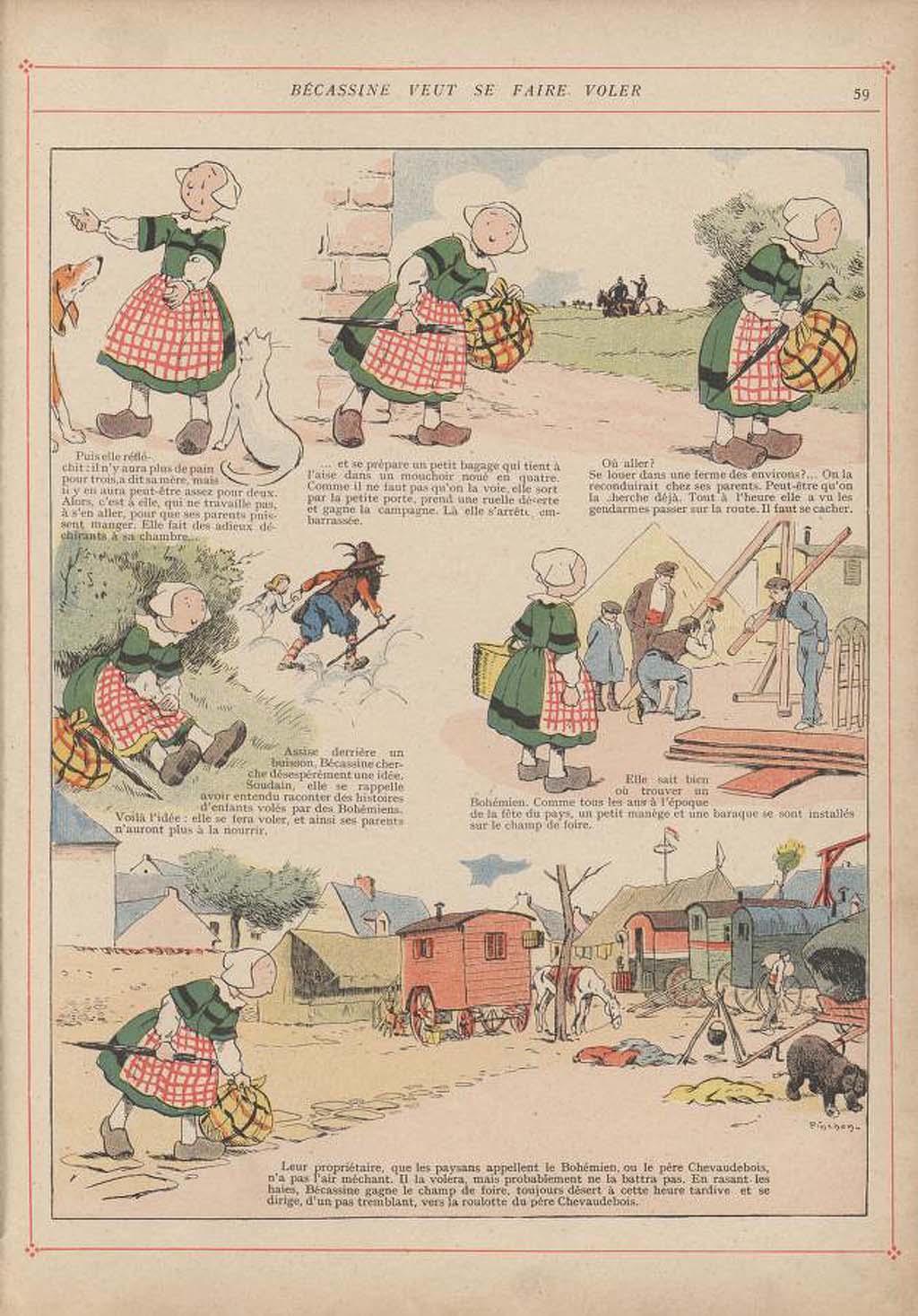 L'enfance de Bécassine