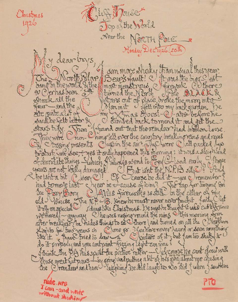 Les Lettres du Père Noël Tolkien