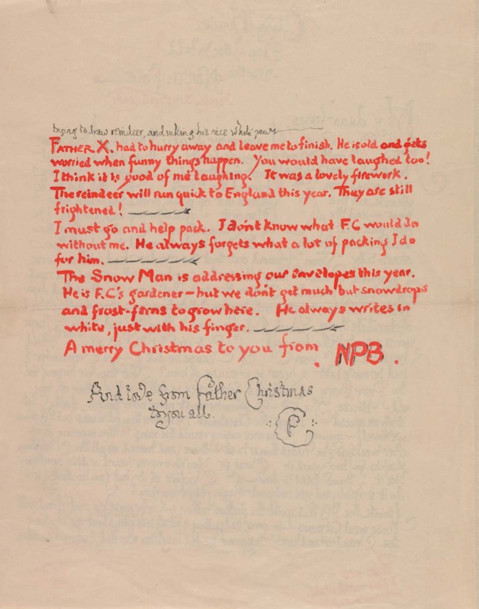 Les Lettres du Père Noël Tolkien
