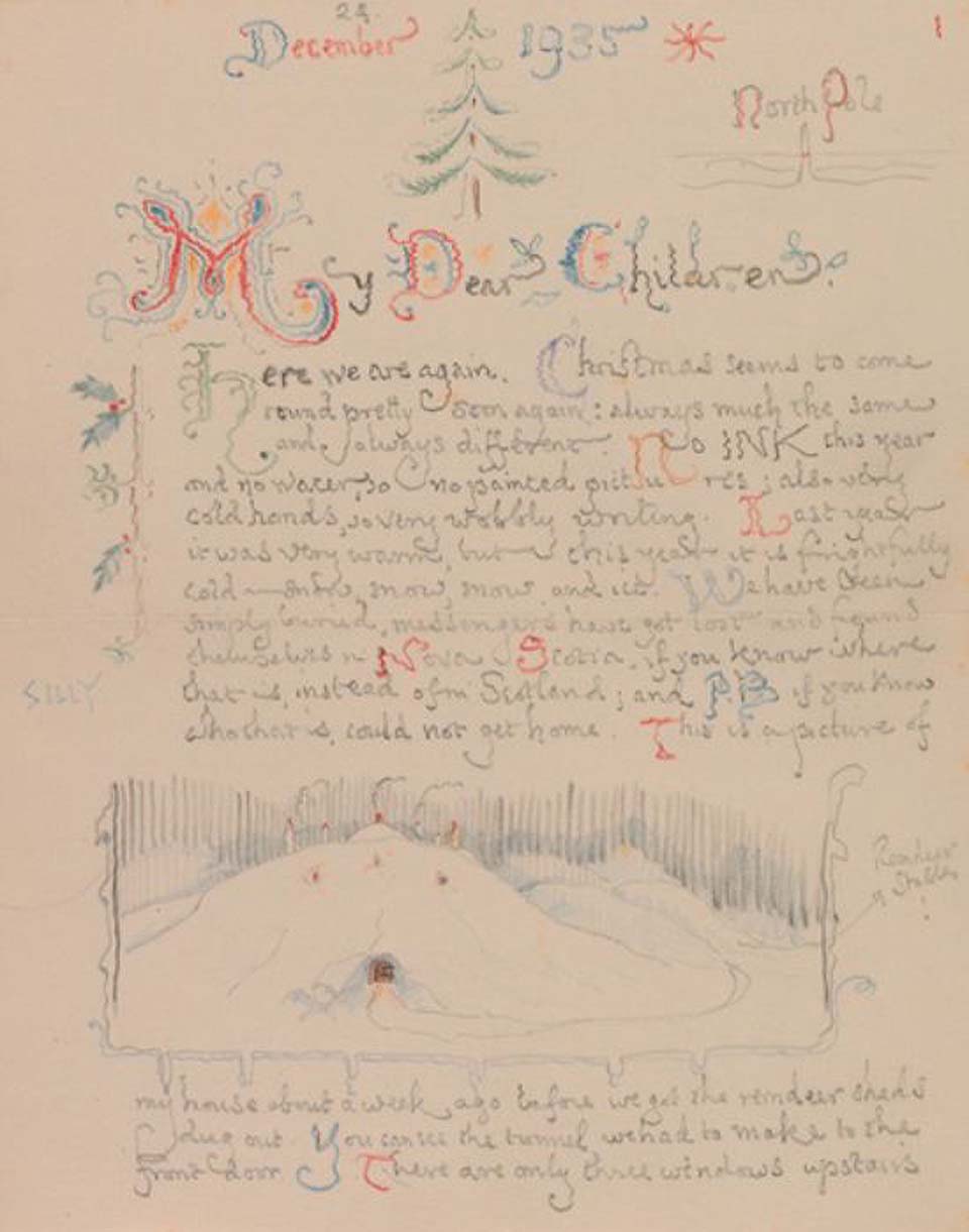 Les Lettres du Père Noël Tolkien