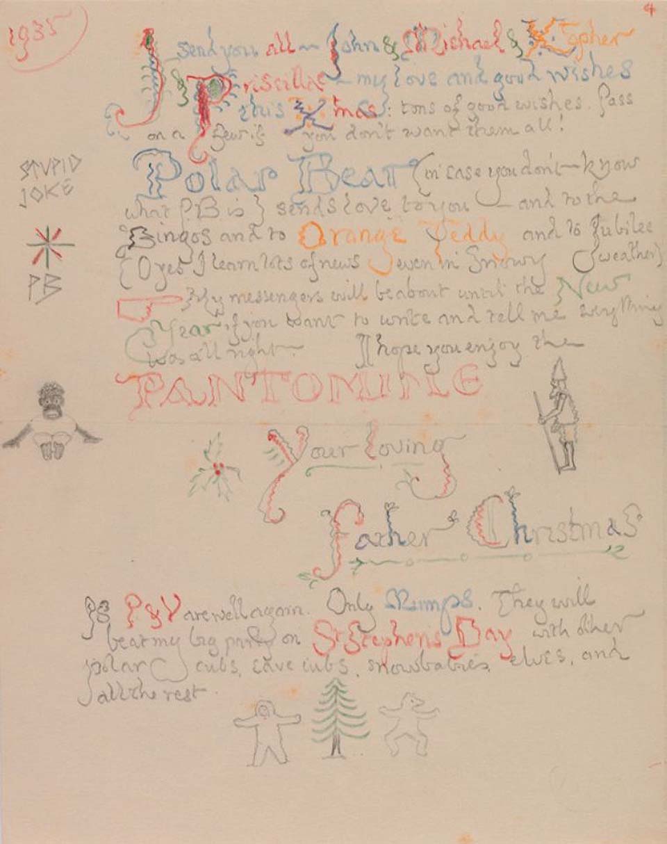 Les Lettres du Père Noël Tolkien
