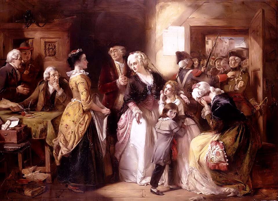 Arrest of Louis XVI and his family, Varennes, 1791