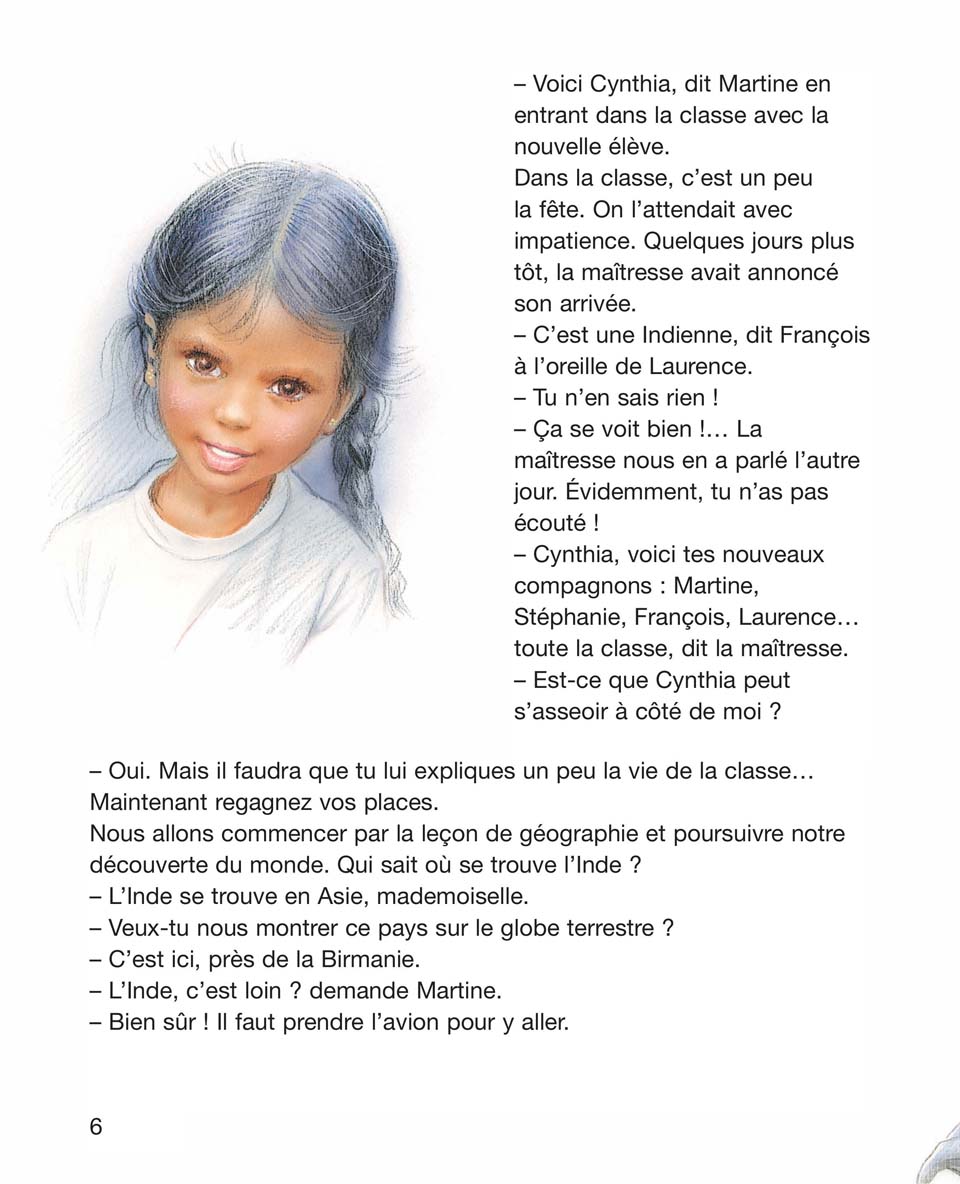 Martine à l'école