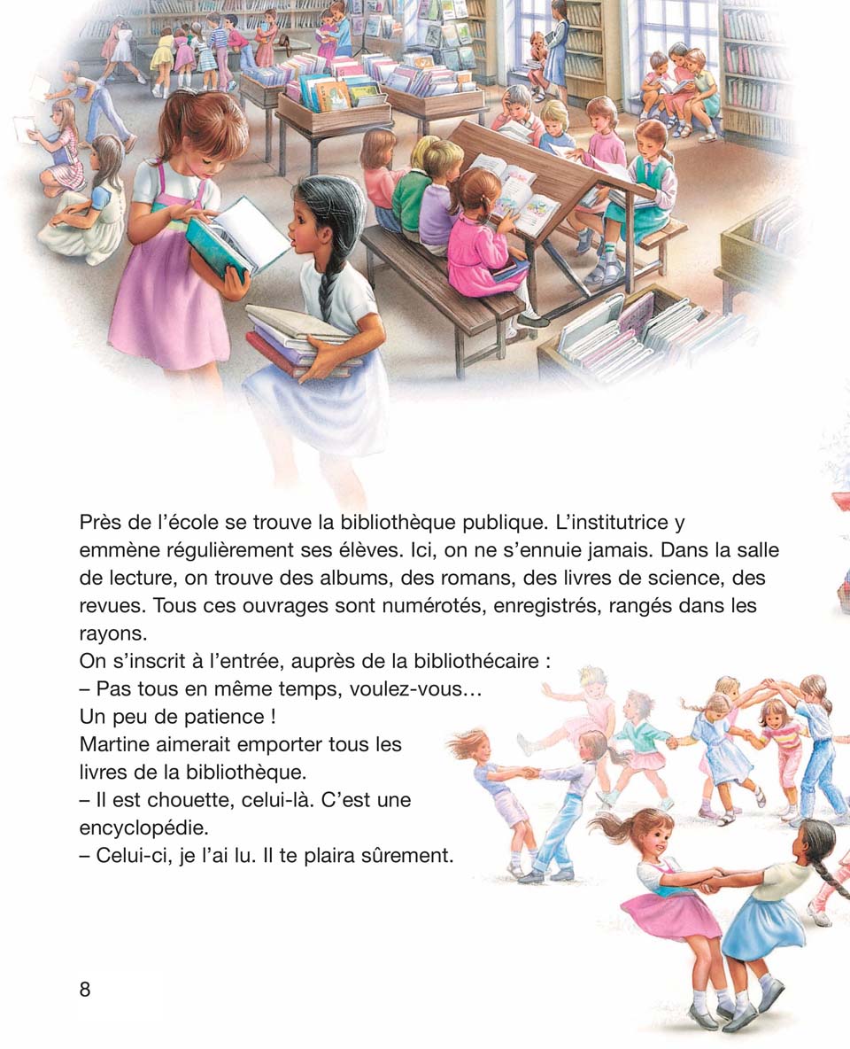 Martine à l'école