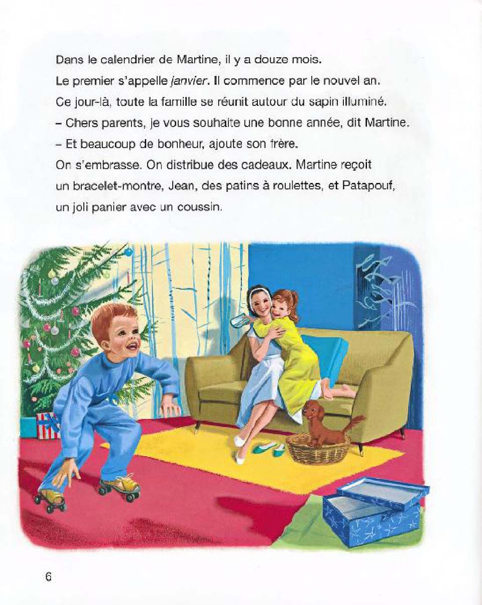 Martine et les quatre saisons