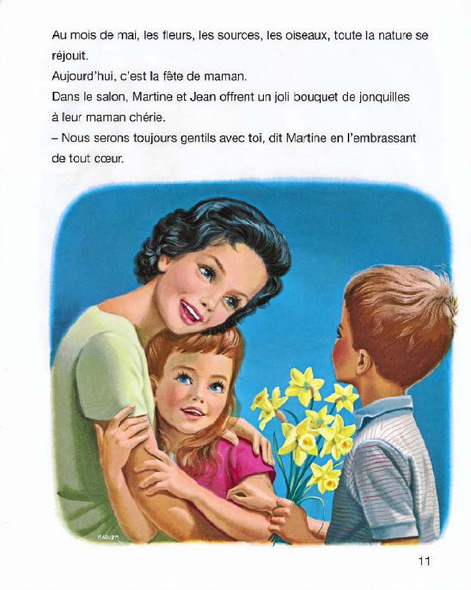 Martine et les quatre saisons