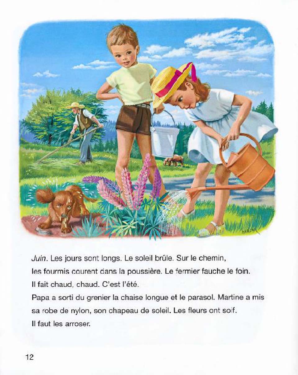 Martine et les quatre saisons