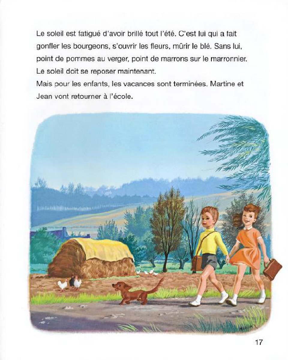 Martine et les quatre saisons