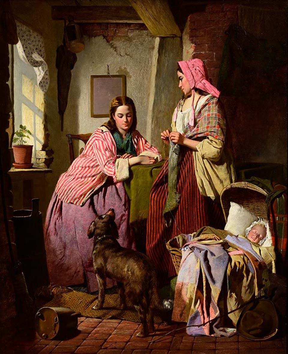 The young mother