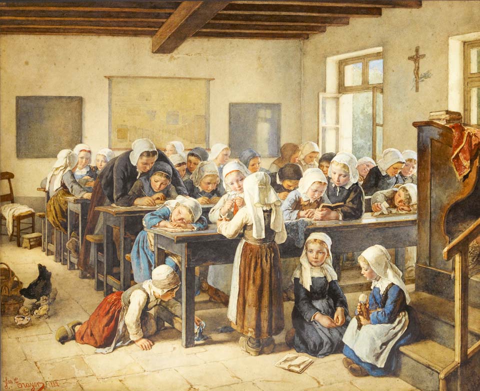 A Breton girls school