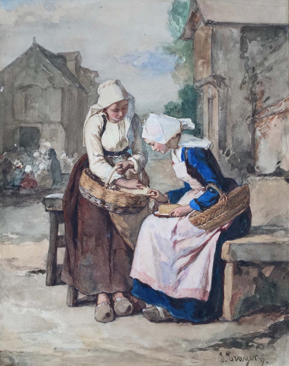 The butter seller