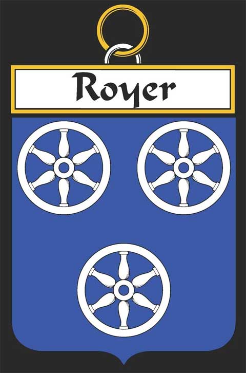 blason de ROYER de France