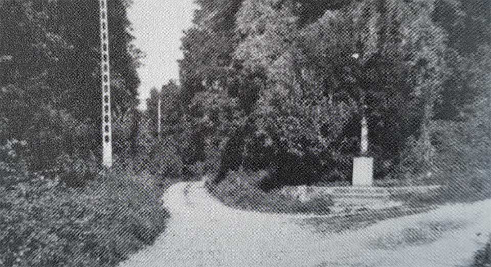 carrefour du calvaire du Clos Prieur avant 1949
