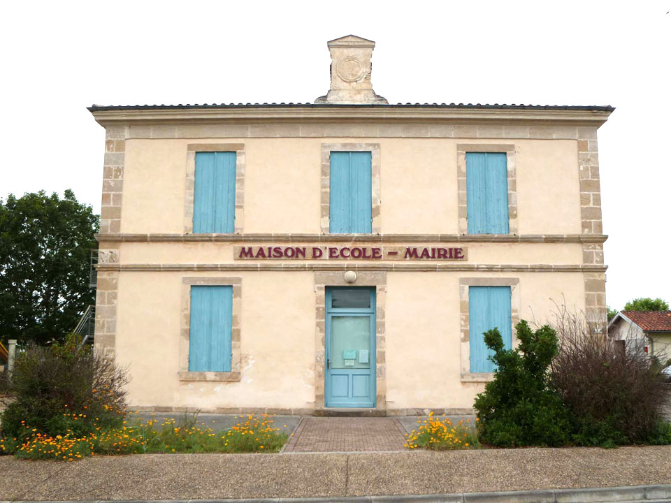 maison d'école - mairie de Pompéjac