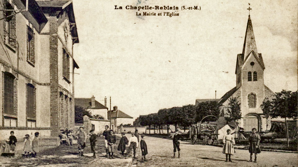 mairie-école de La Chapelle-Rablais