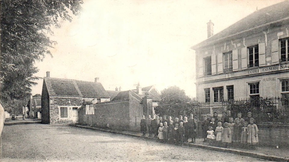 mairie-école de Saint-Méry avant 1923
