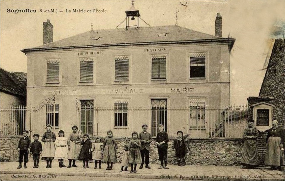 école mairie de Sognolles-en-Montois