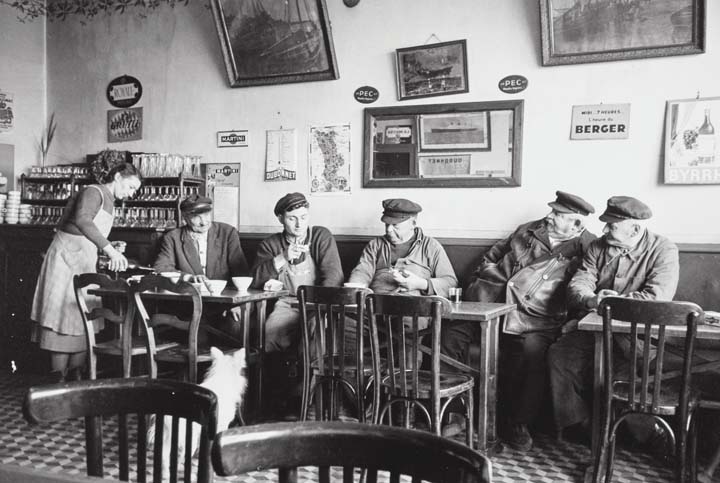 Bar à Paris 1950