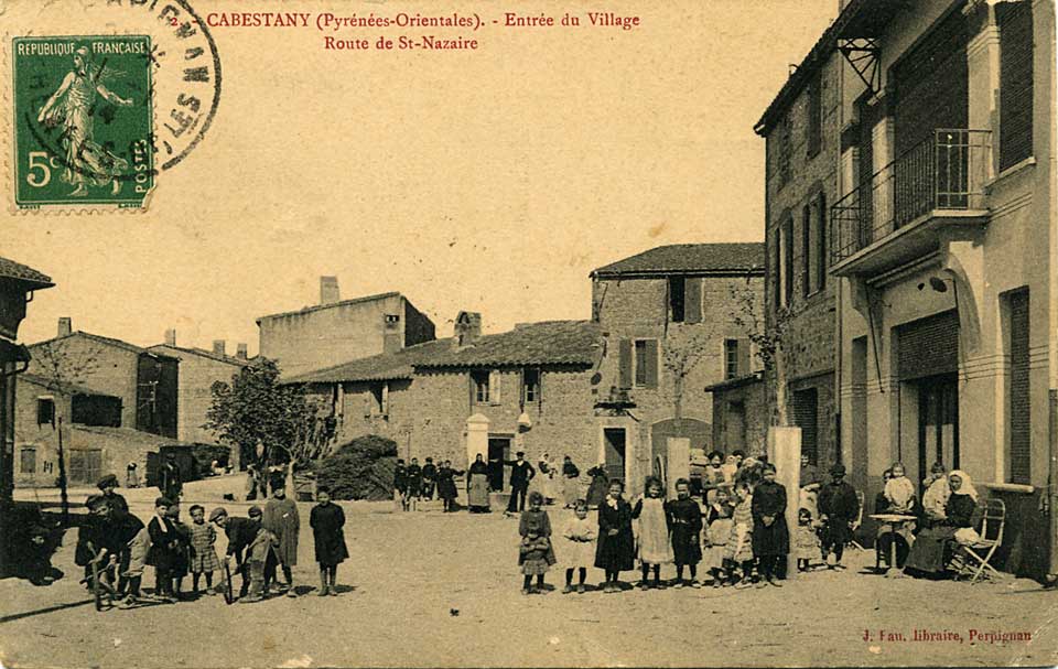 Cabestany - le Grand Café - 1907