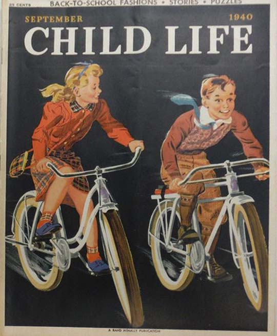 1940-09 Course de vélos