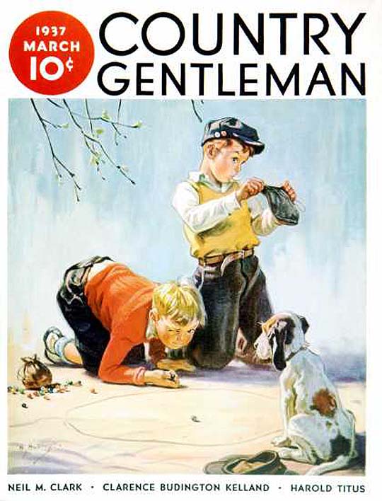 1937-02 Raquettes et traîneau à chiens