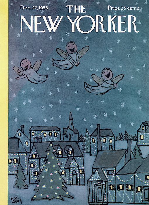 The New Yorker - 27 décembre 1958 - Young angels sing Christmas carols at night