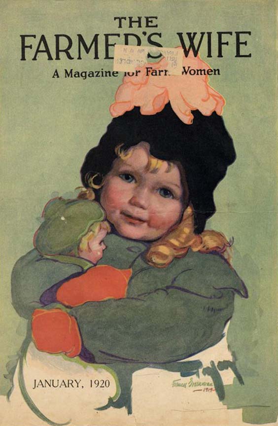 1920-01 Fillette et sa poupée
