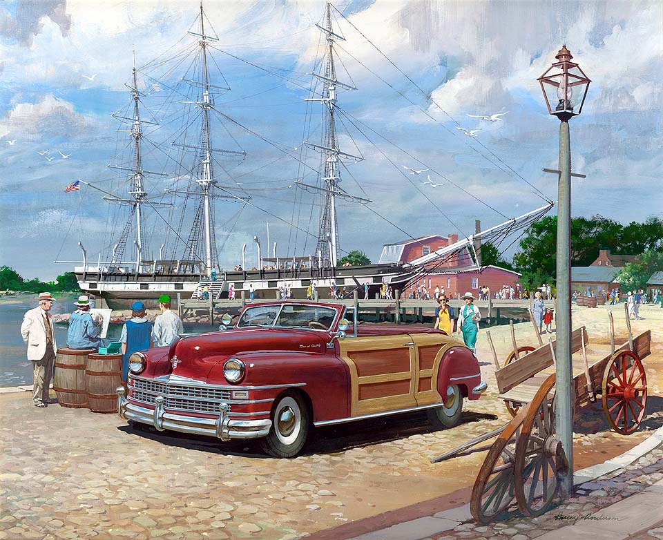 1947 Chrysler Town and Country Convertible: Mystic Seaport