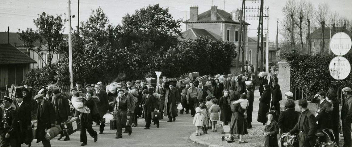 l'arrivée au camp de Pithiviers mai 1941