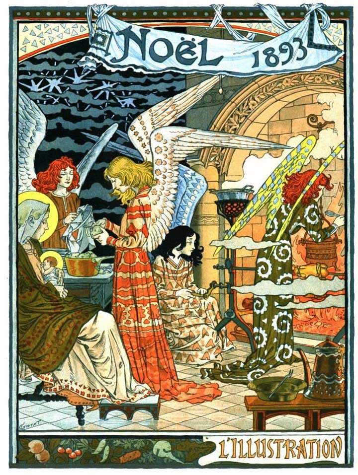 La cuisine des Anges Noêl 1893