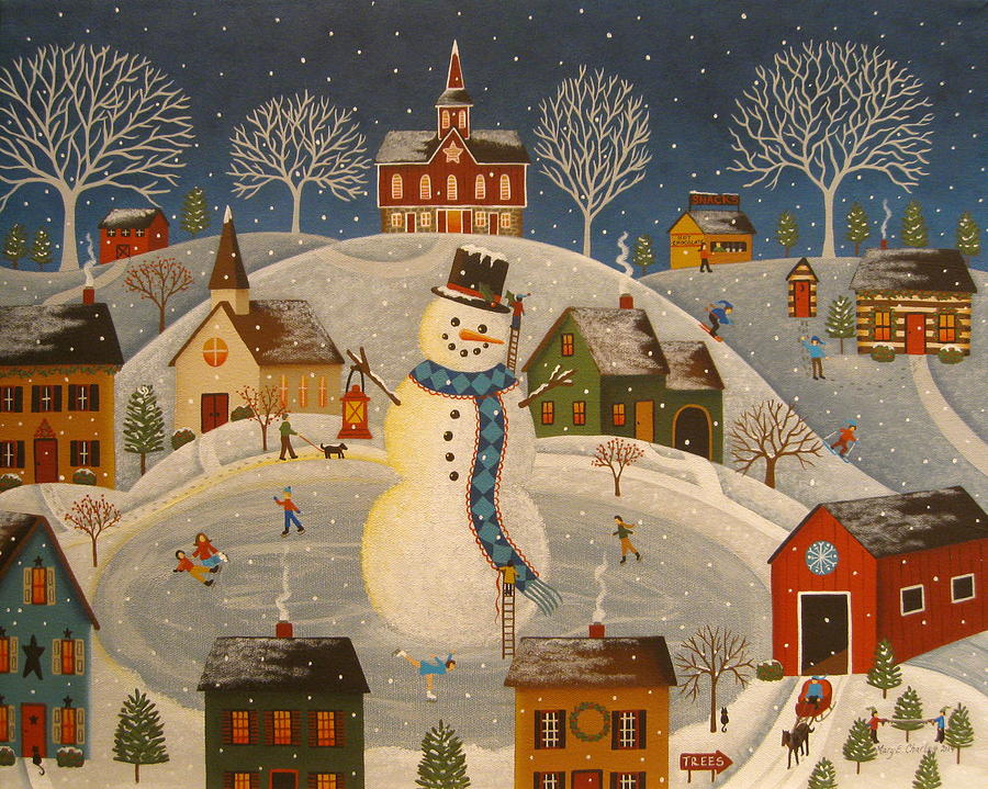 Village Snowman
